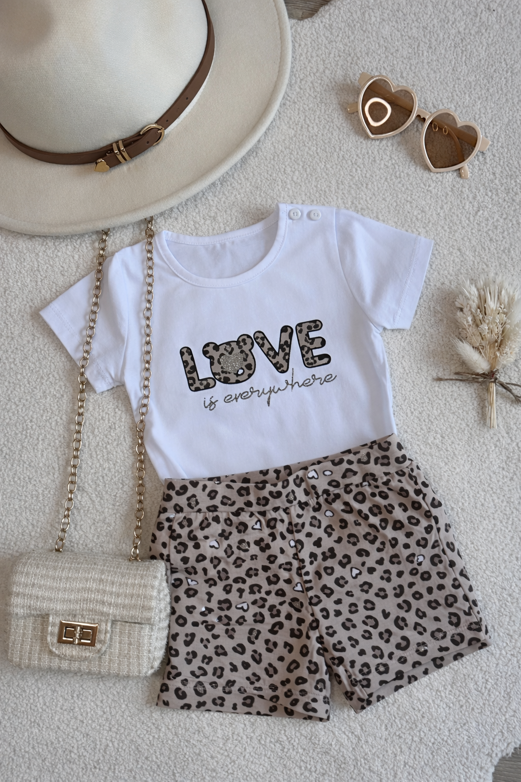 Little diva leopard set