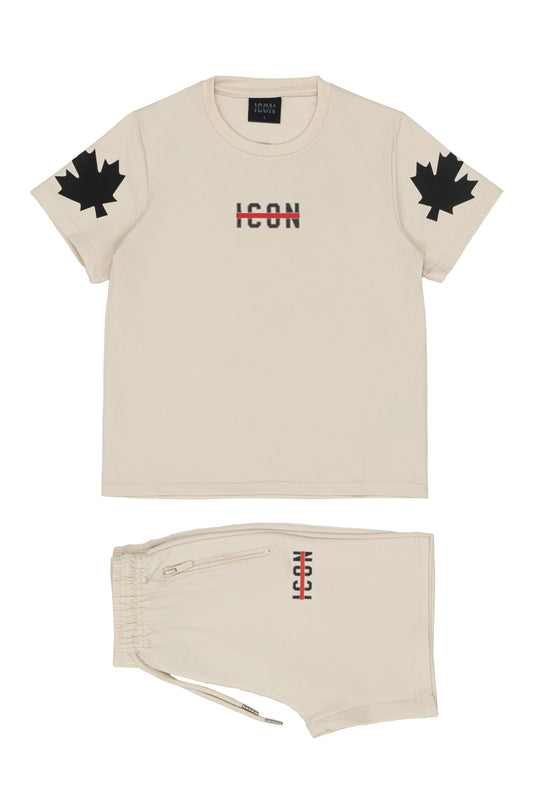 Icon bear set - beige