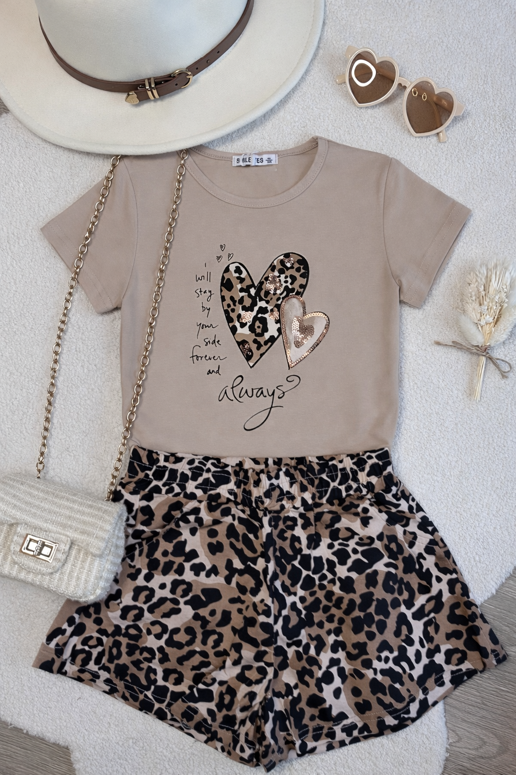 Leopard print set