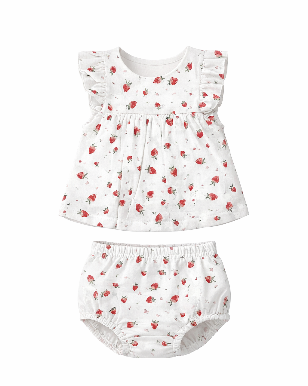 Strawberry white set