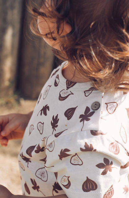 T-shirt - vijgenpatroon