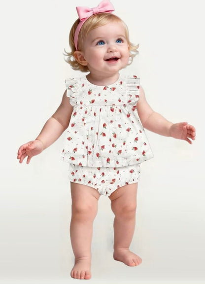 Strawberry white set