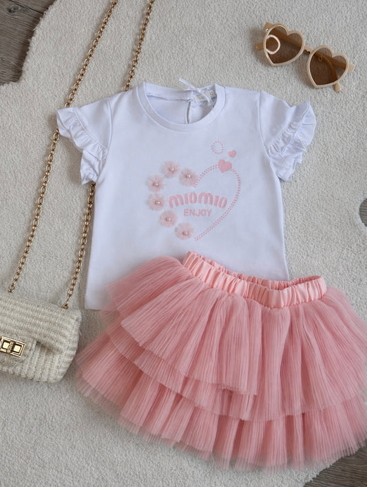 Heart pink set