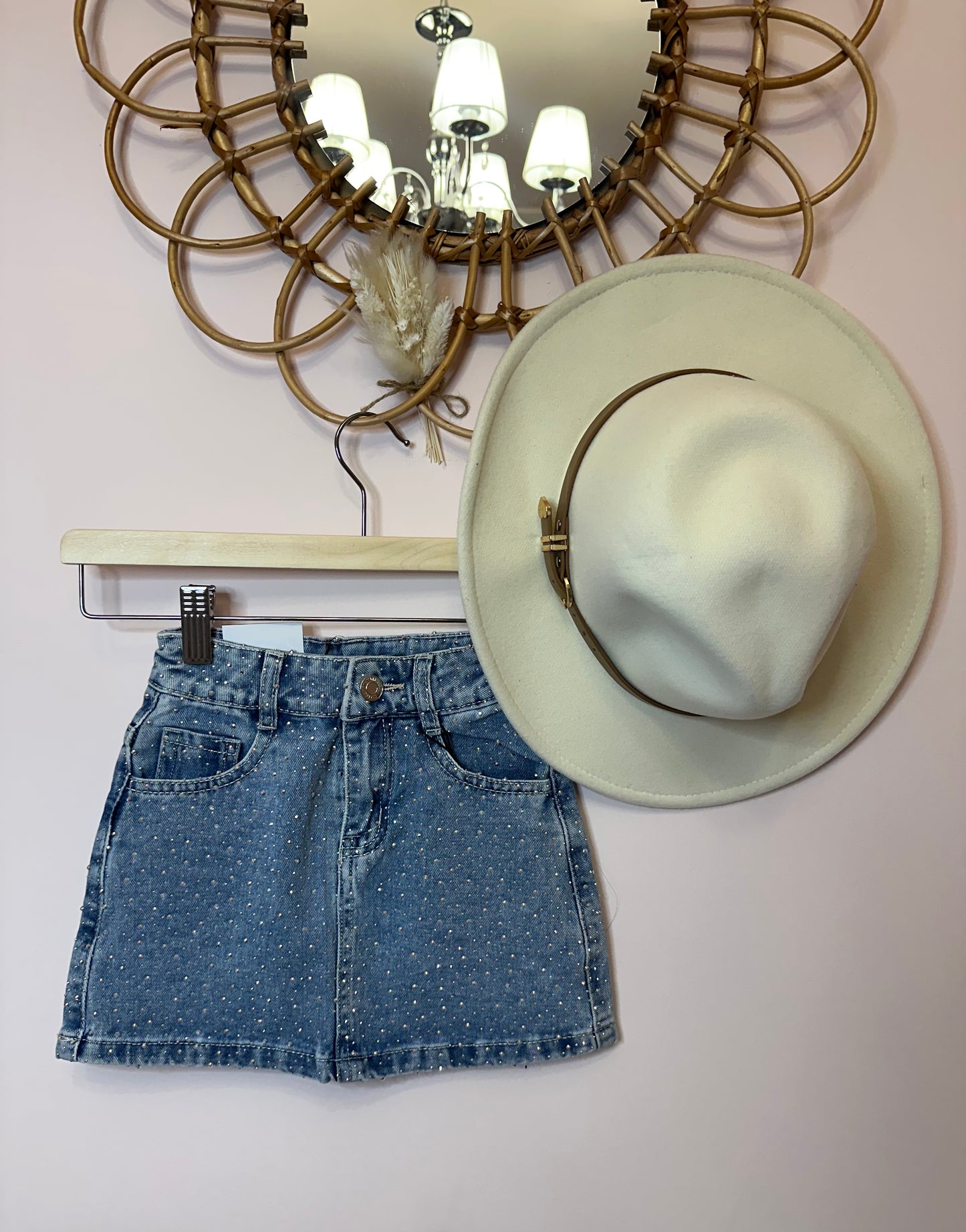 Rokje - denim sparkle