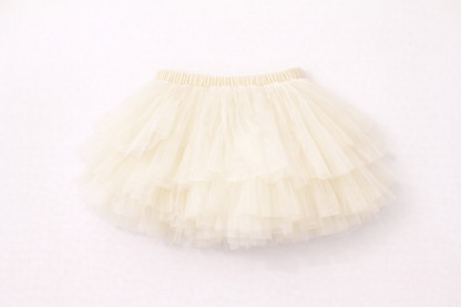 Tutu skirt beige