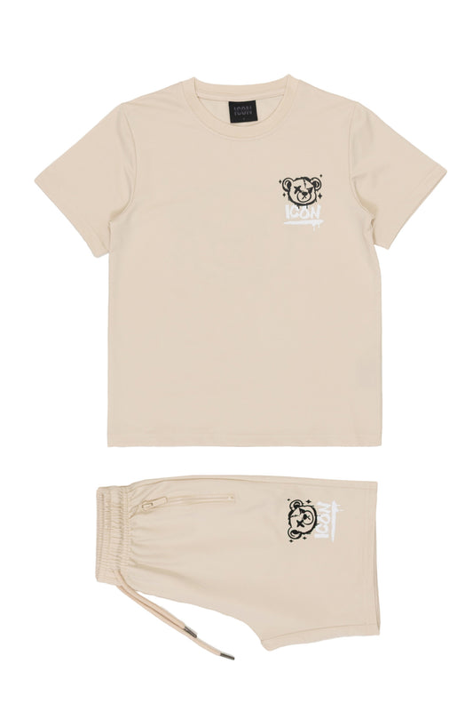 Icon bear set - beige