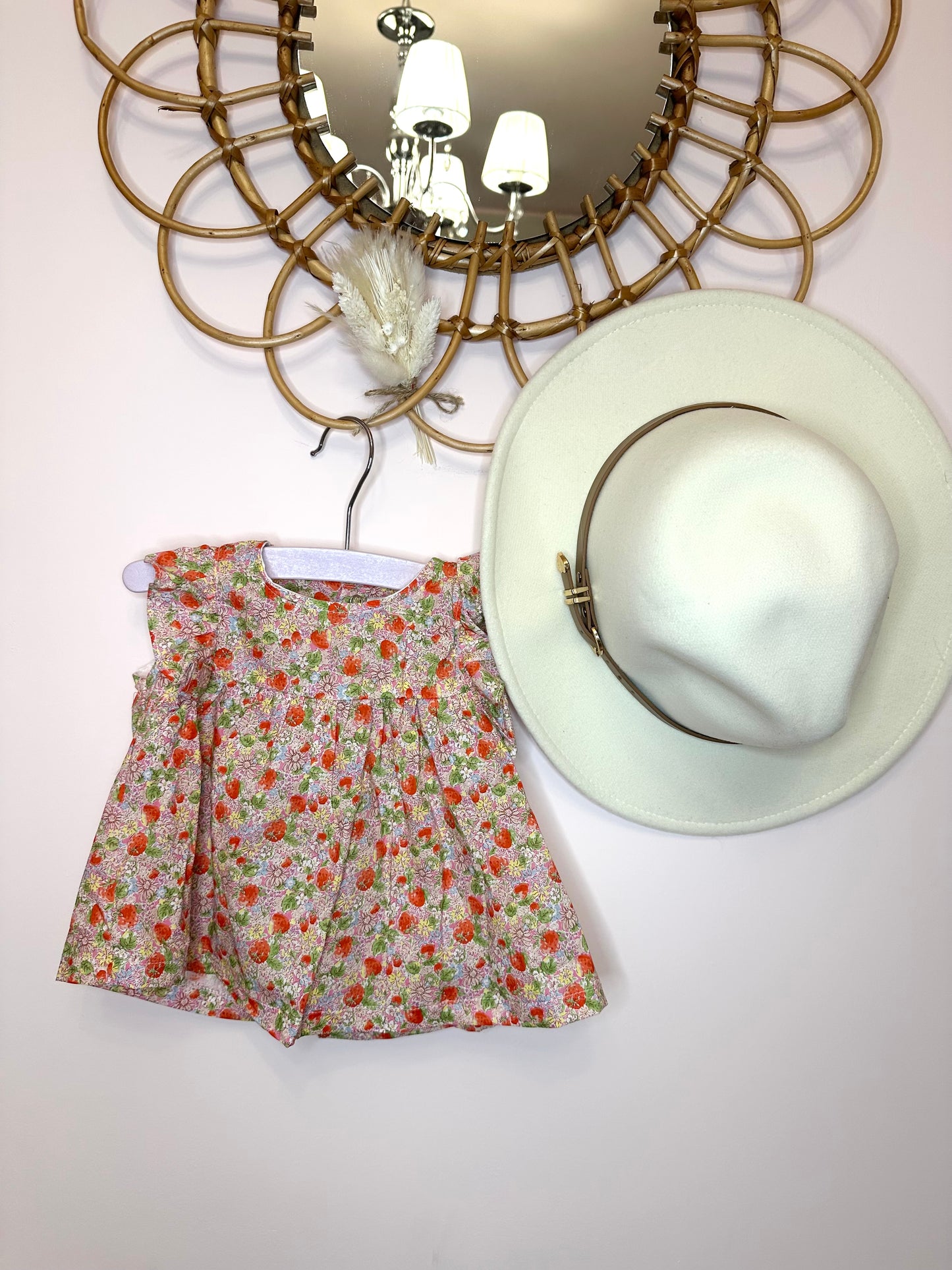 Cute strawberry pink