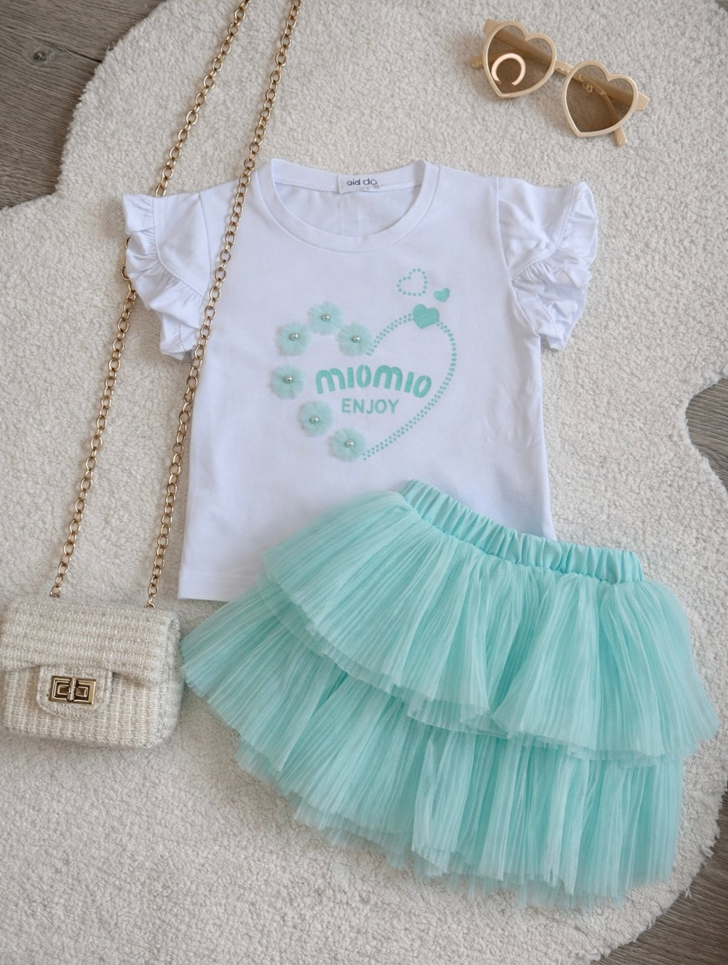 Heart mint set