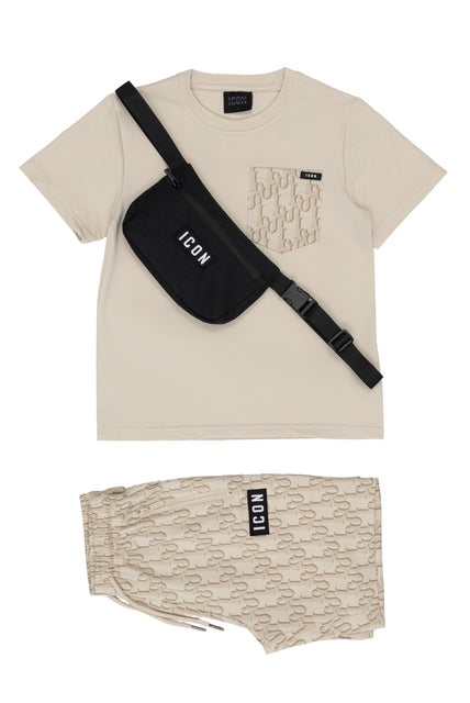 Icon set + bag - beige