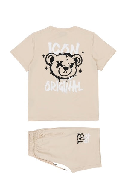 Icon bear set - beige