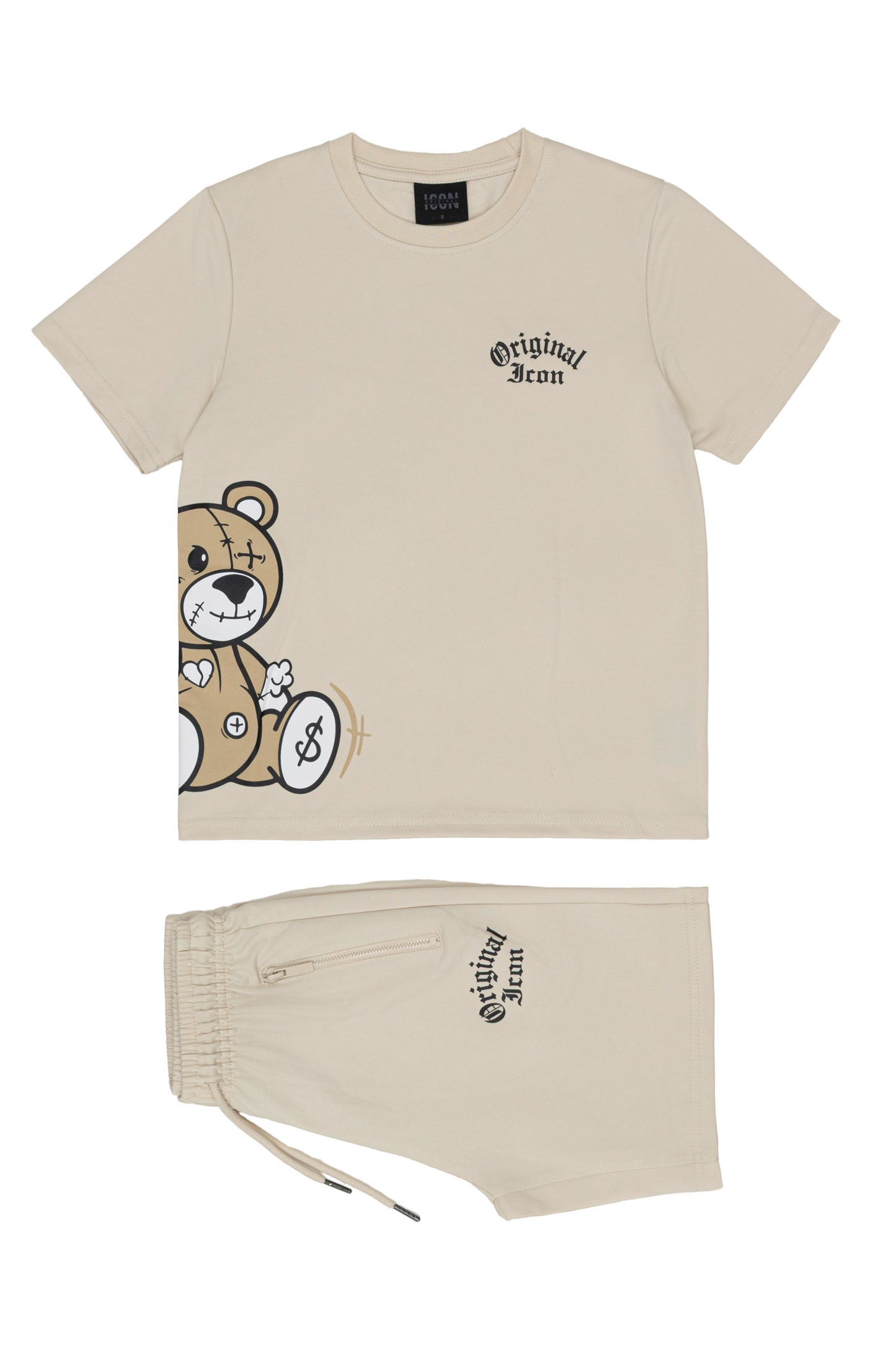 Icon bear set - beige