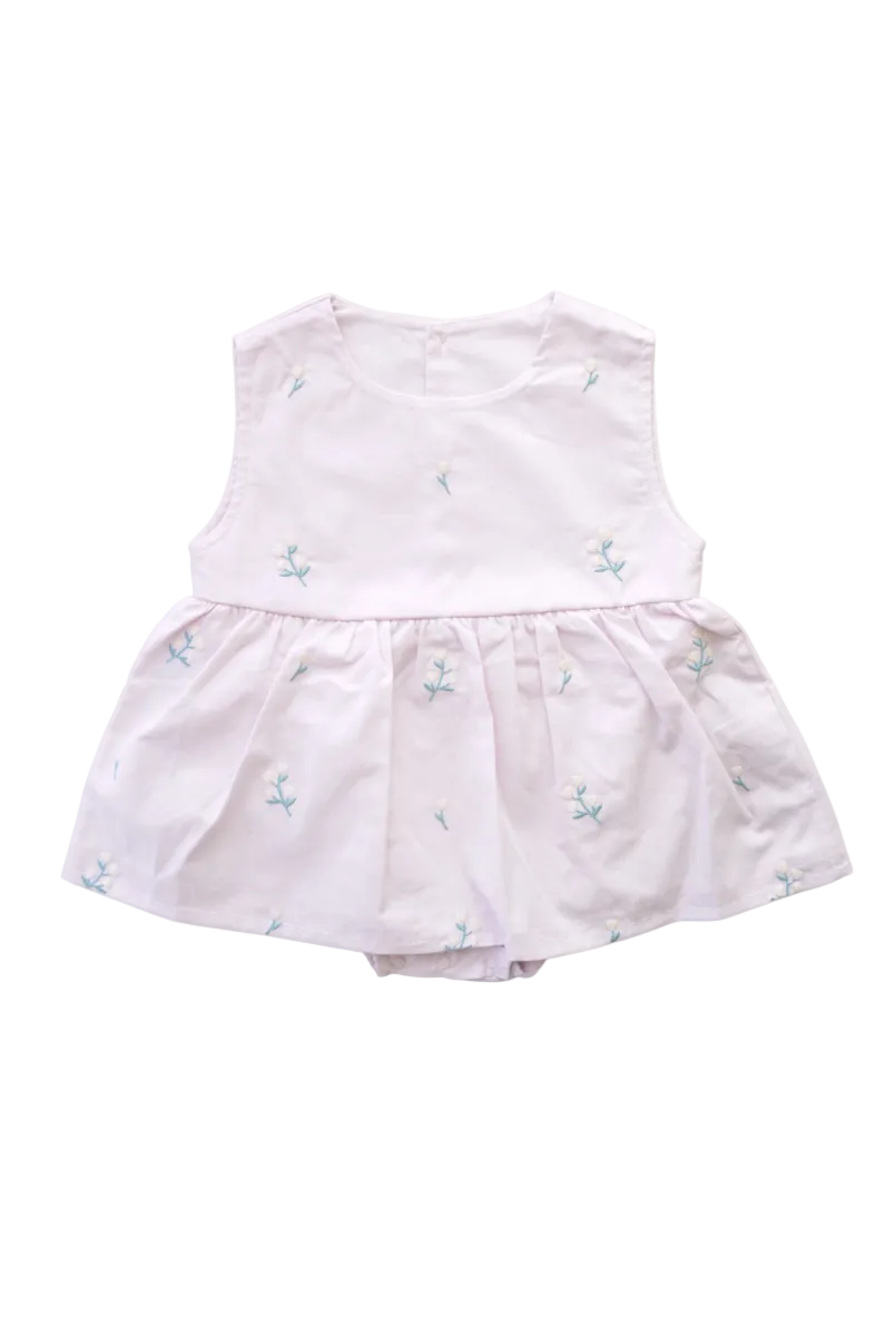 Little flower dress pink